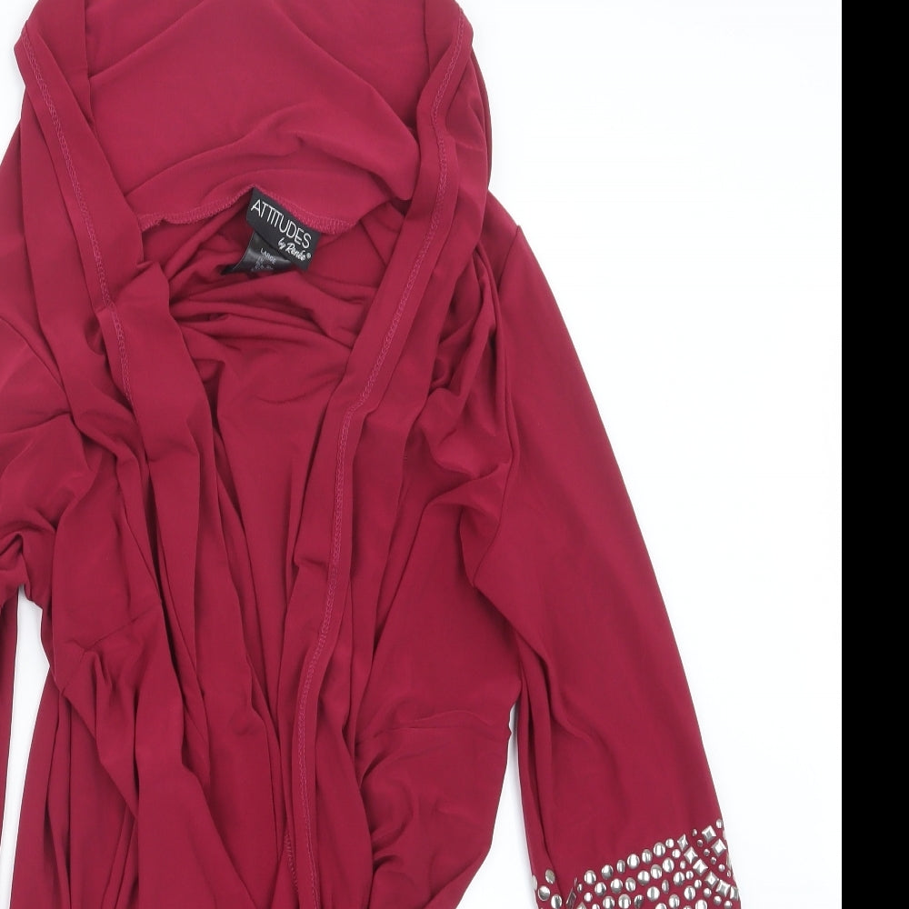 Renee Womens Pink   Jacket  Size L