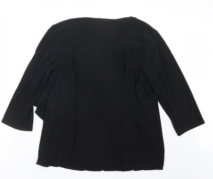 Renee Womens Black   Jacket  Size L
