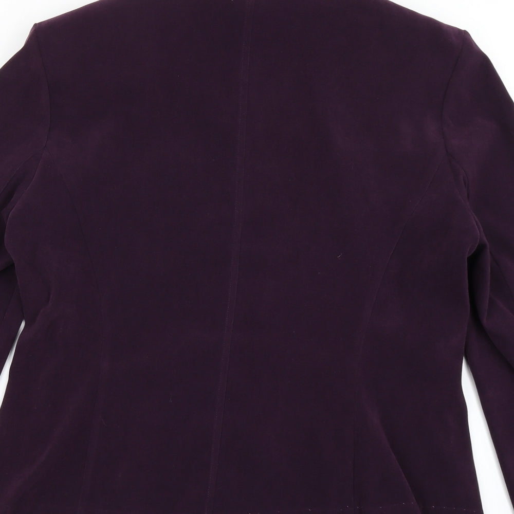 Select Womens Purple   Jacket  Size 14