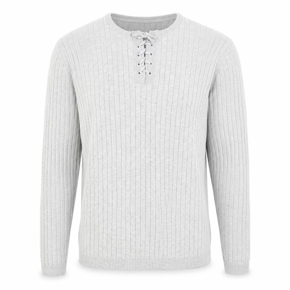 Urban Spirit Mens Grey  Knit Pullover Jumper Size L