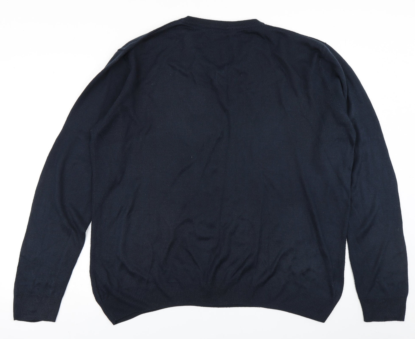 Capsule Mens Blue  Knit Pullover Jumper Size XL