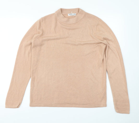 Classic Mens Pink  Knit Pullover Jumper