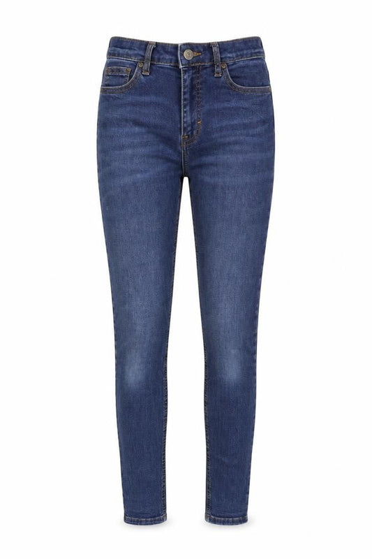 Topshop Womens Blue  Denim Skinny Jeans Size 26 in L30 in