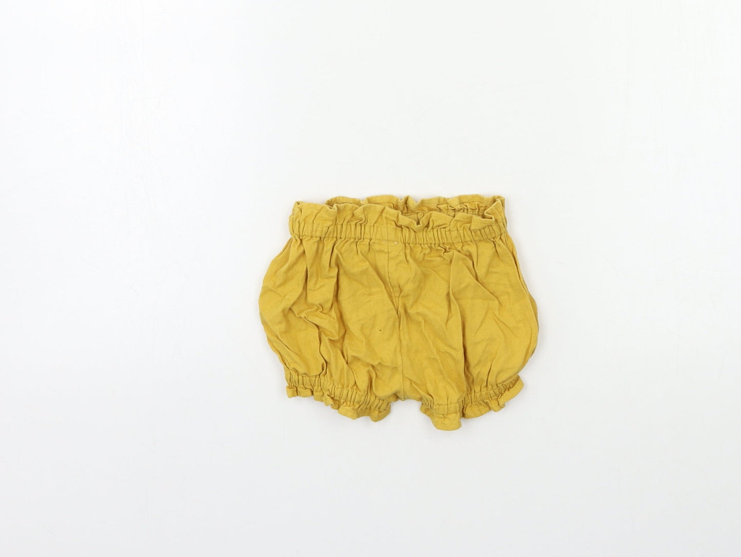TU Baby Yellow   Cropped Trousers Size 6-9 Months