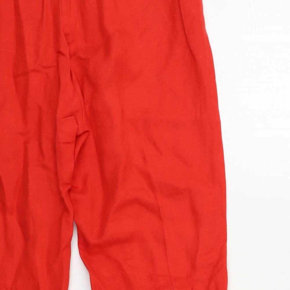 NEXT Womens Red   Trousers  Size 28 in L26 in