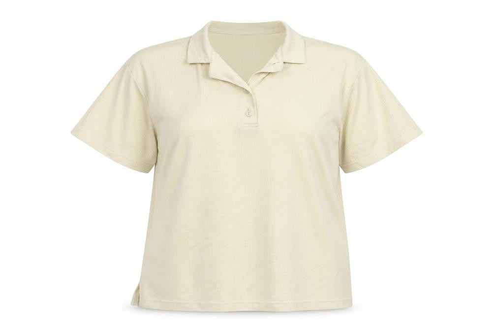 Cozzi Womens Beige   Basic Polo One Size