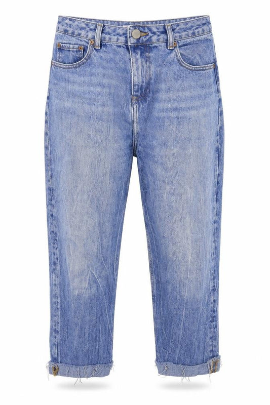 ASOS Womens Blue  Denim Cropped Jeans Size 30 in L21 in