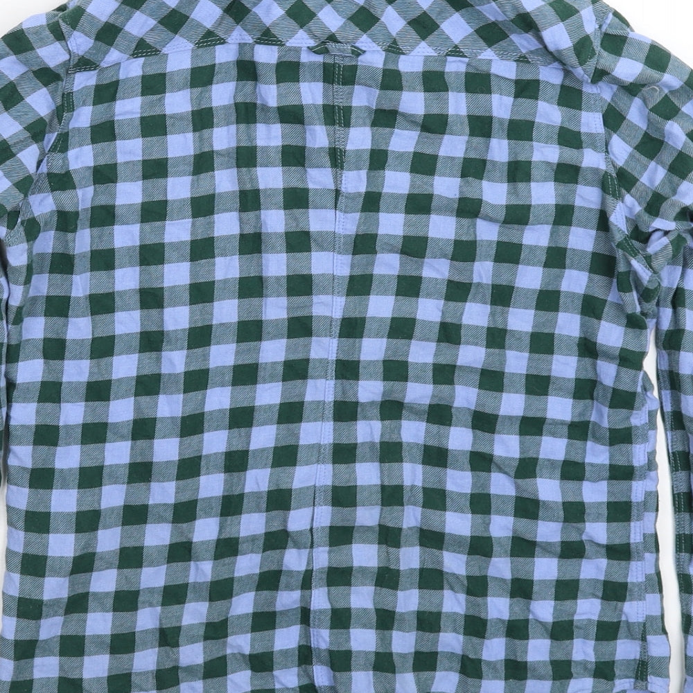 Uniqlo Womens Multicoloured Check Knit Cardigan Jumper Size XS