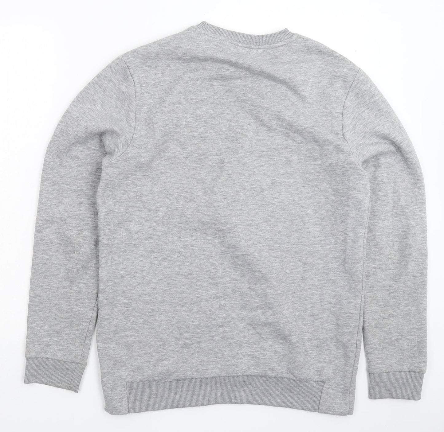 Boohoo Mens Grey   Pullover Sweatshirt Size S