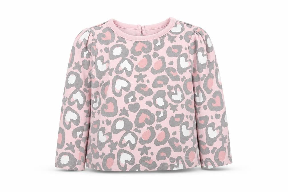 Studio Girls Pink Camouflage  Pullover Jumper Size 9-12 Months