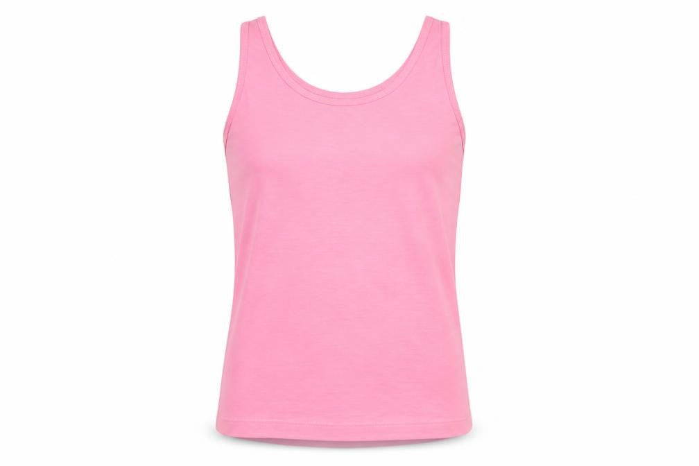 YD Girls Pink Colourblock  Basic T-Shirt Size 7-8 Years