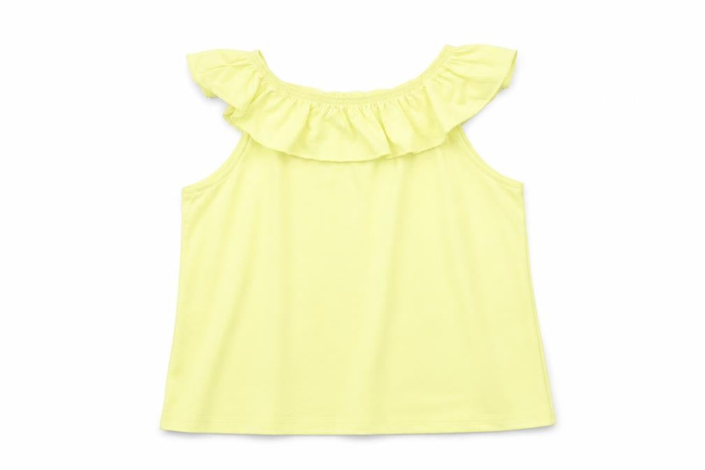 H&M Girls Yellow   Basic T-Shirt Size 7-8 Years