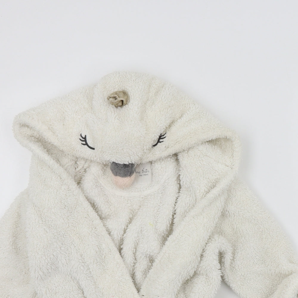 NEXT Girls Silver Colourblock  Top Robe Size 5-6 Years