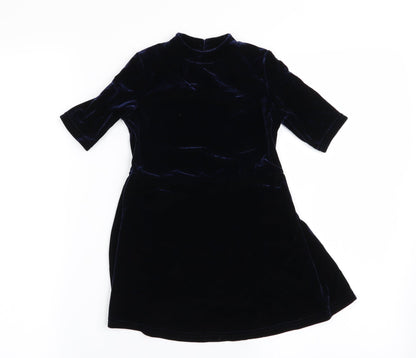 Next Girls Blue   Fit & Flare  Size 3 Years
