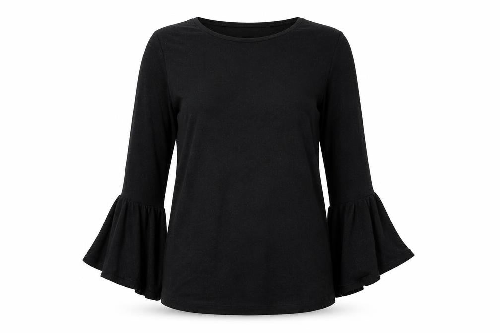 Quiz Womens Black   Basic T-Shirt Size 10