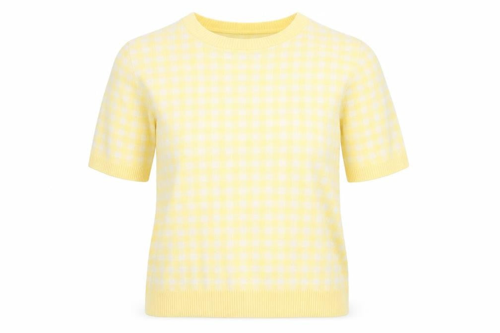 Marks & Spencer Womens Multicoloured Check  Pullover Jumper Size 14
