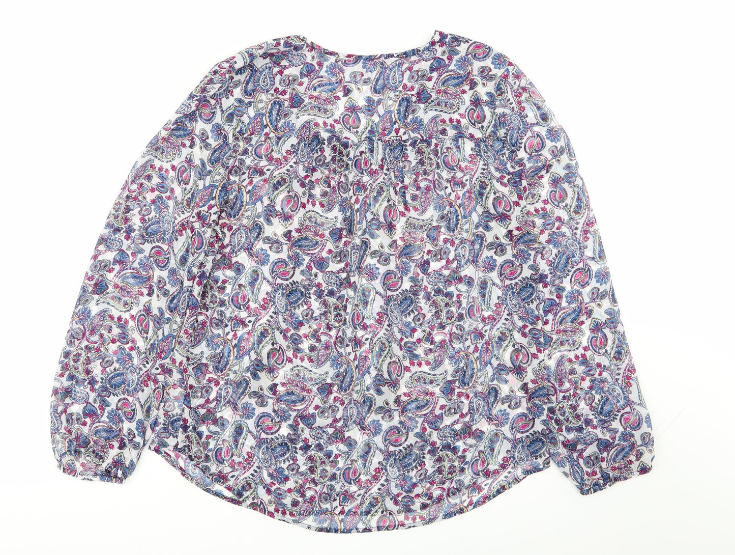 danielrainn Womens Multicoloured Floral  Basic Blouse Size M