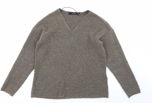 VERO MODA Womens Brown   Pullover Jumper Size XS