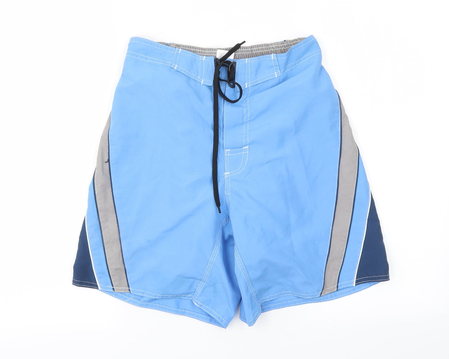 Big Fisch Boys Blue   Sweat Shorts Size S
