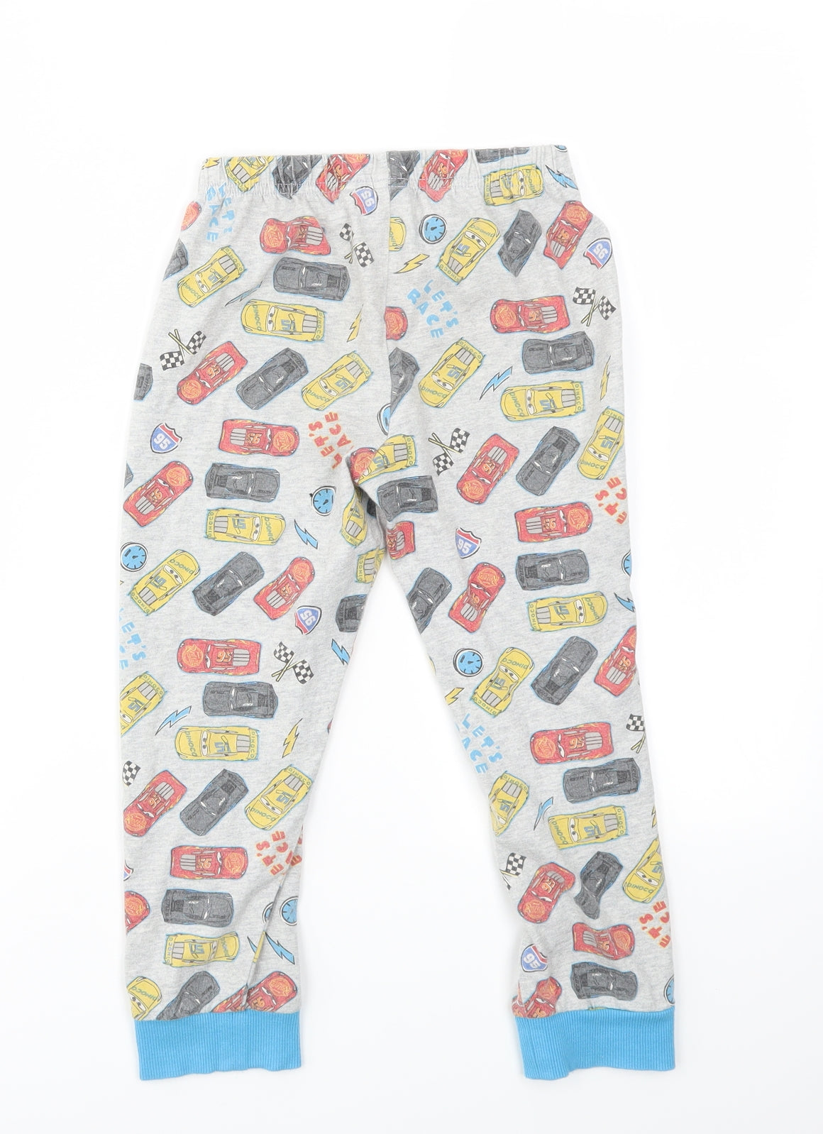 Disney Boys Multicoloured Geometric  Capri Trousers Size 5-6 Years