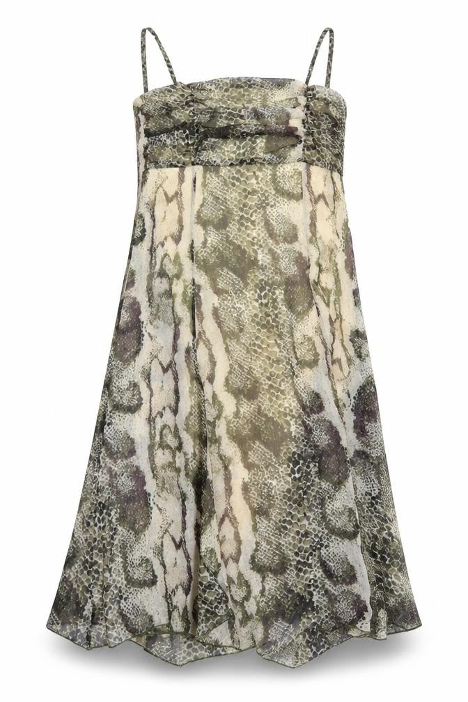 Solo Womens Multicoloured Animal Print  Fit & Flare  Size 12