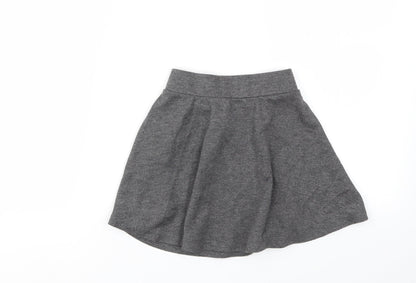 Next Girls Grey   Flare Skirt Size 5 Years