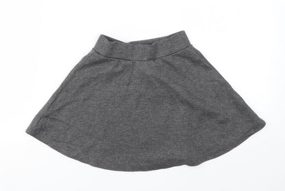 Next Girls Grey   Flare Skirt Size 5 Years