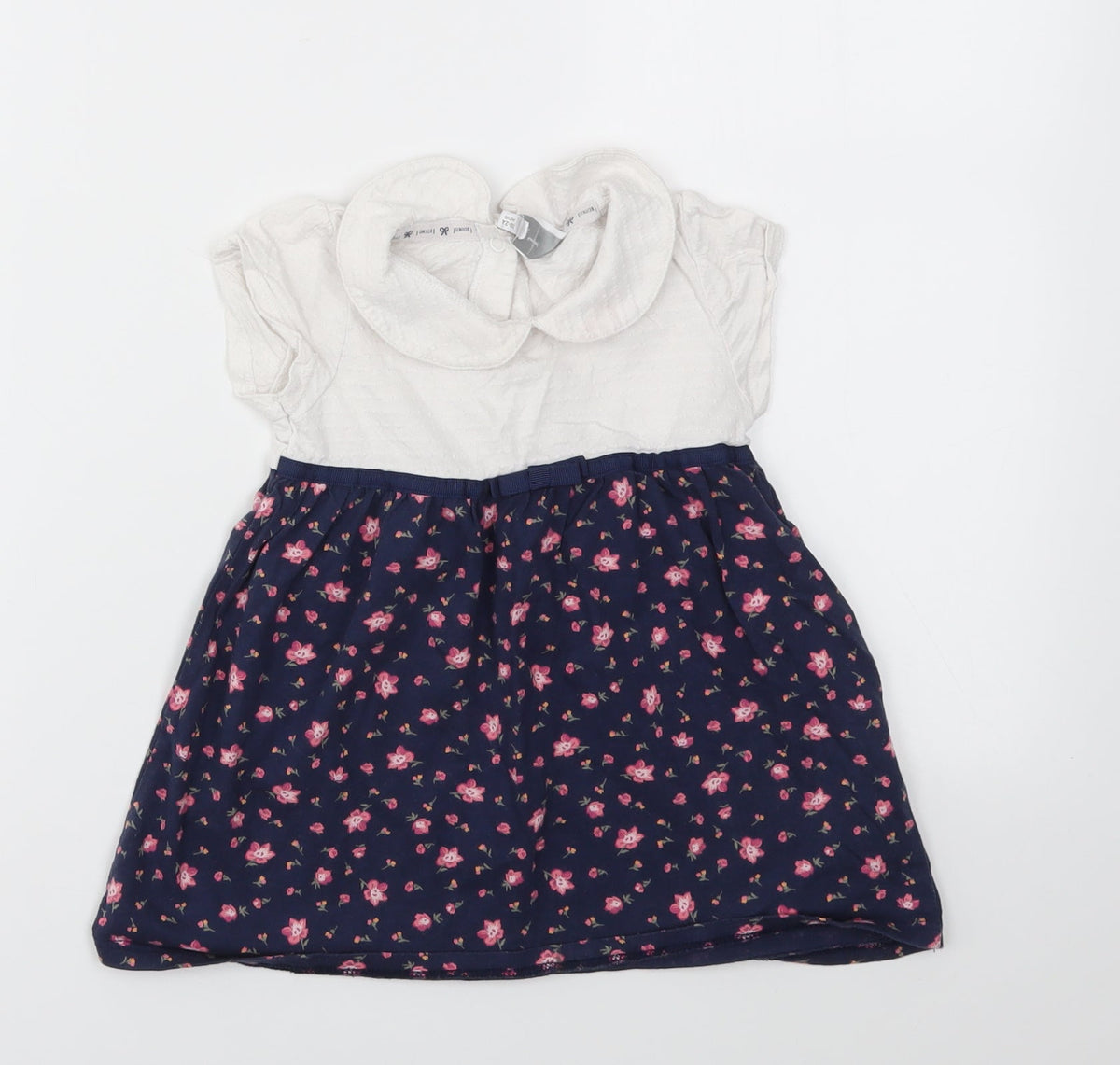 Additional front view of Debenhams girls’ multicoloured floral fit & flare, size 18-24, months