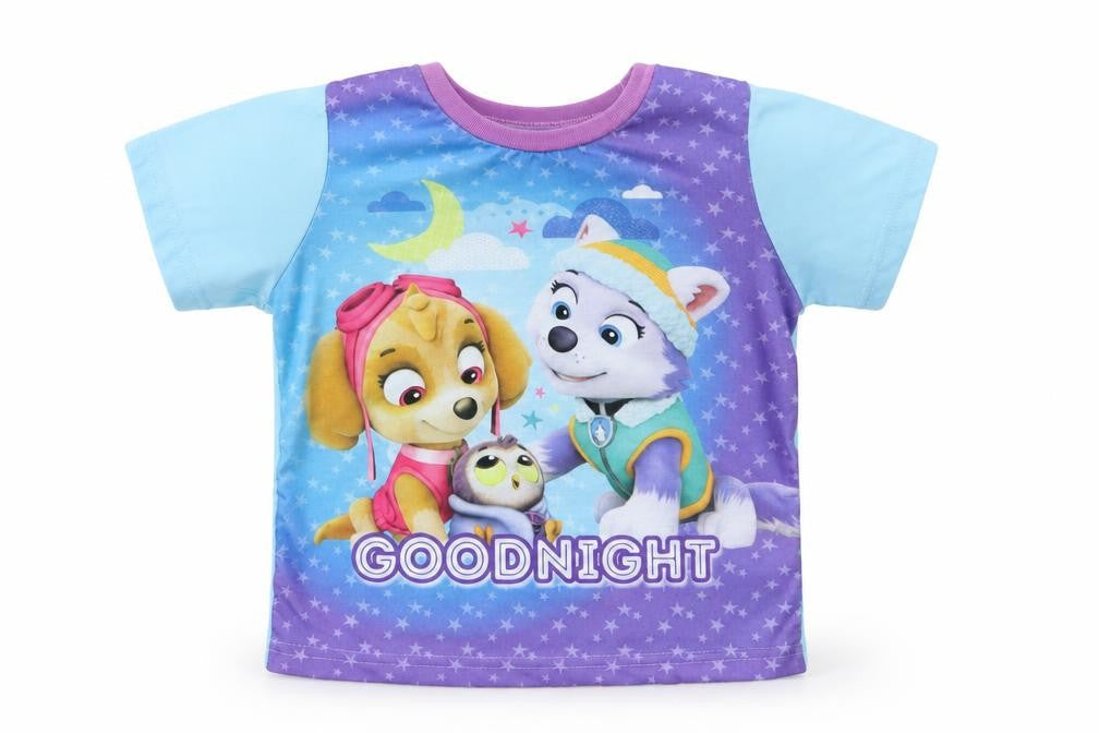 Nickelodeon Girls Multicoloured Animal Print  Basic T-Shirt Size 3-4 Years