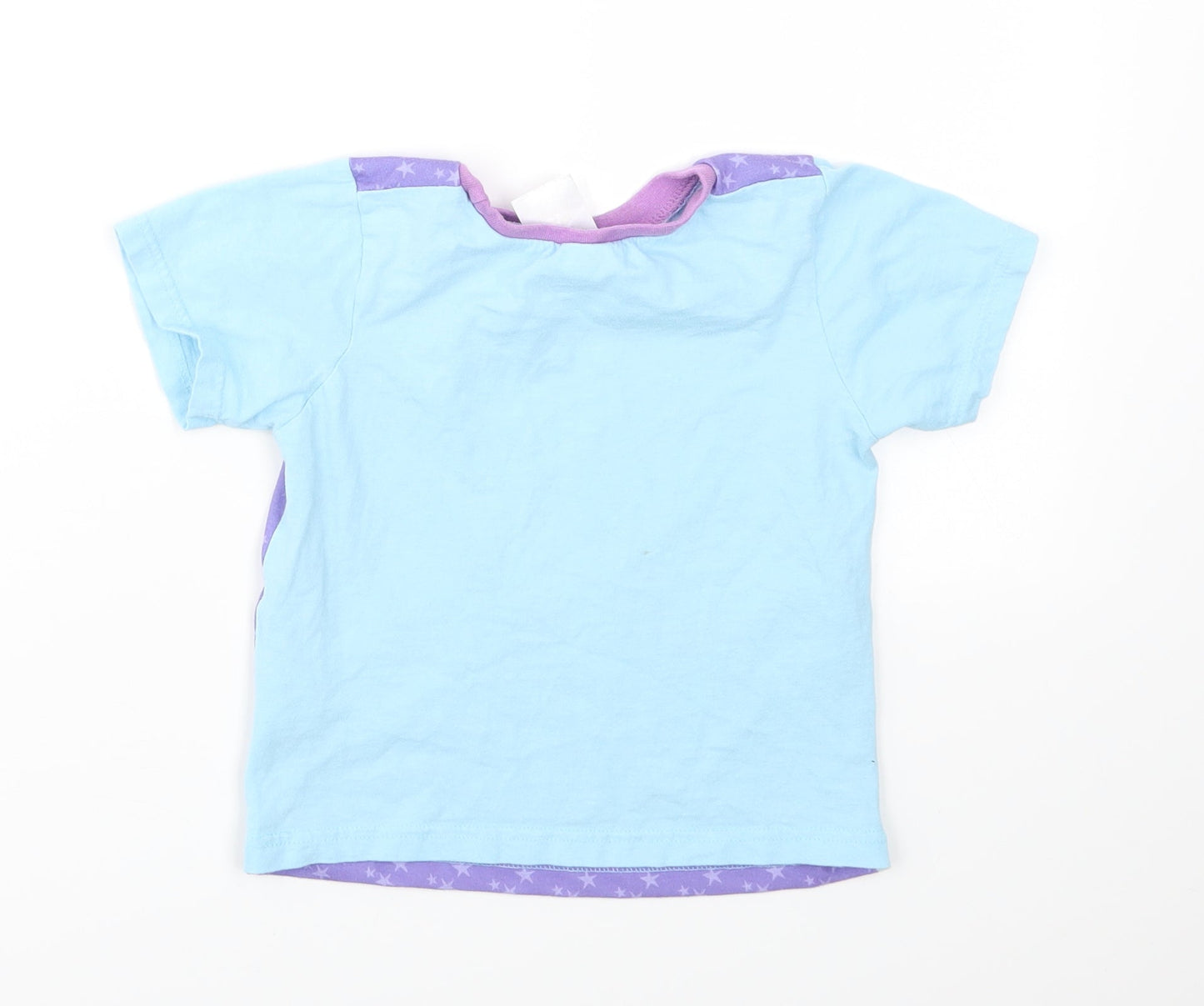 Nickelodeon Girls Multicoloured Animal Print  Basic T-Shirt Size 3-4 Years