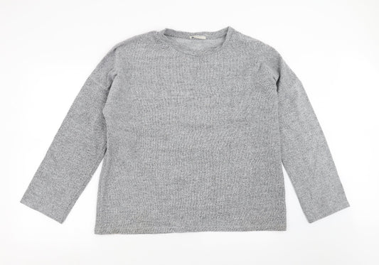 Zara Womens Grey   Pullover Jumper Size M