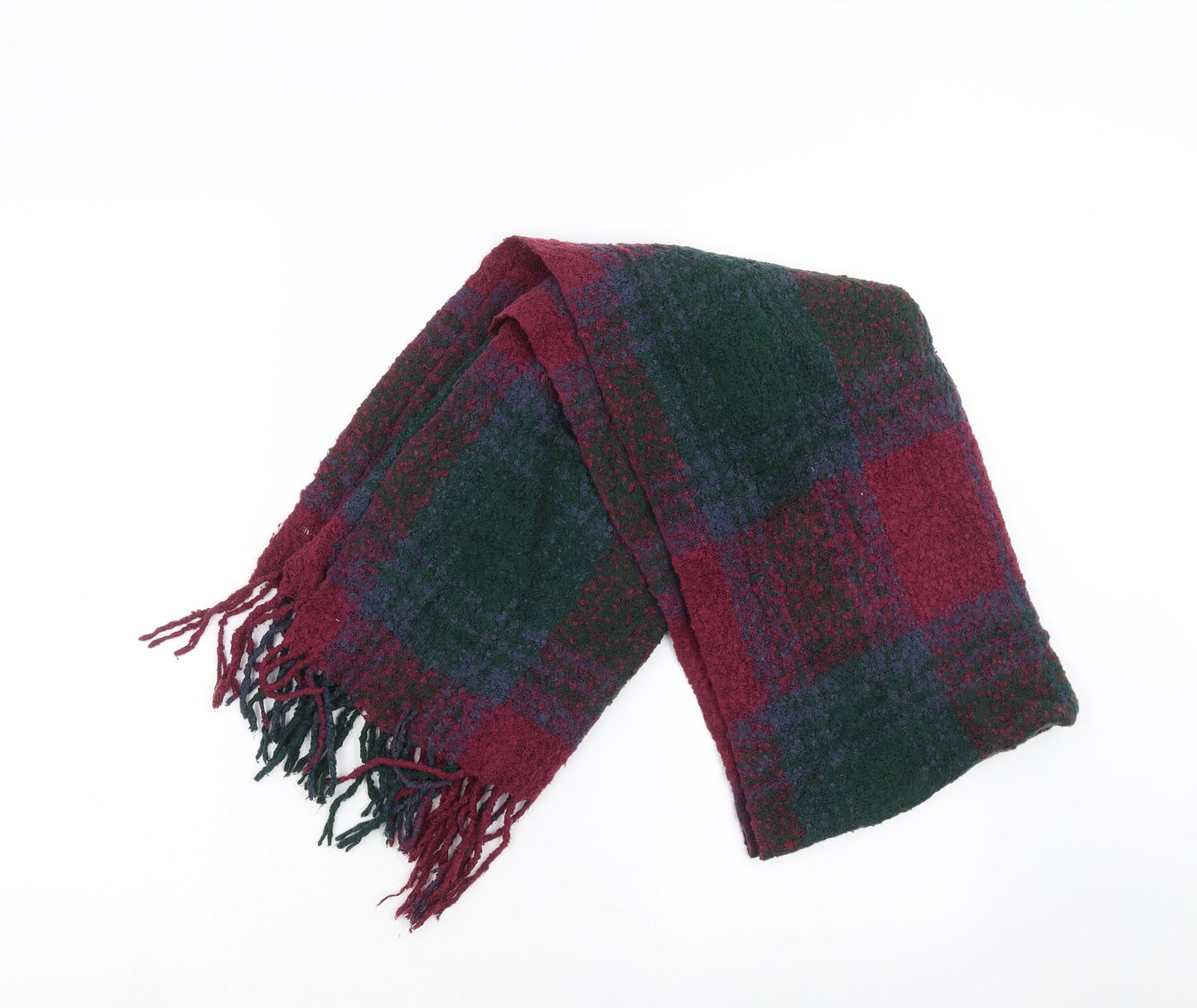 Preworn Womens Multicoloured Check   Scarf