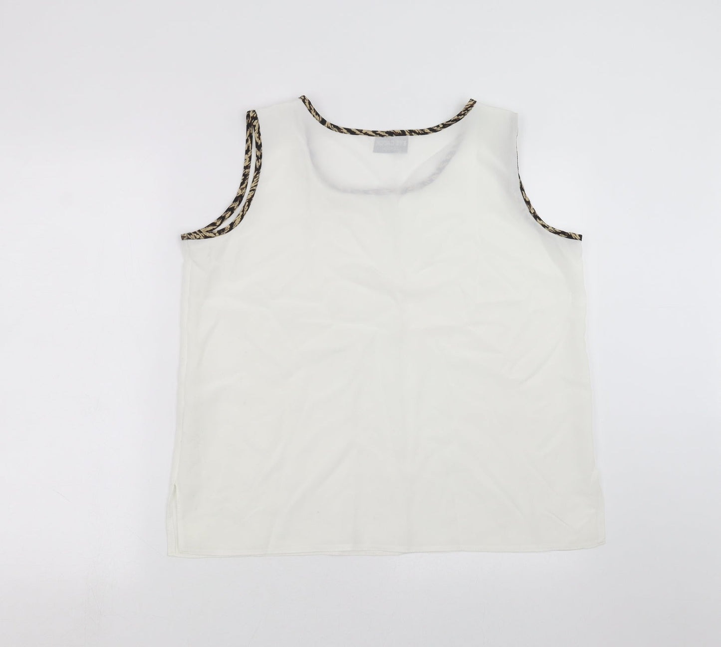 Eye Catch Womens White   Basic Blouse Size 16