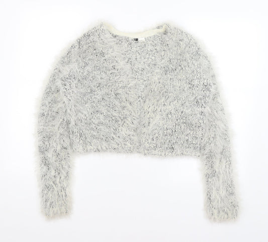 H&M Womens White   Cardigan Jumper Size XS
