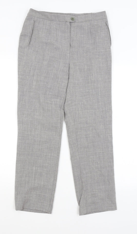 Damart Womens Grey   Trousers  Size 12 L26 in