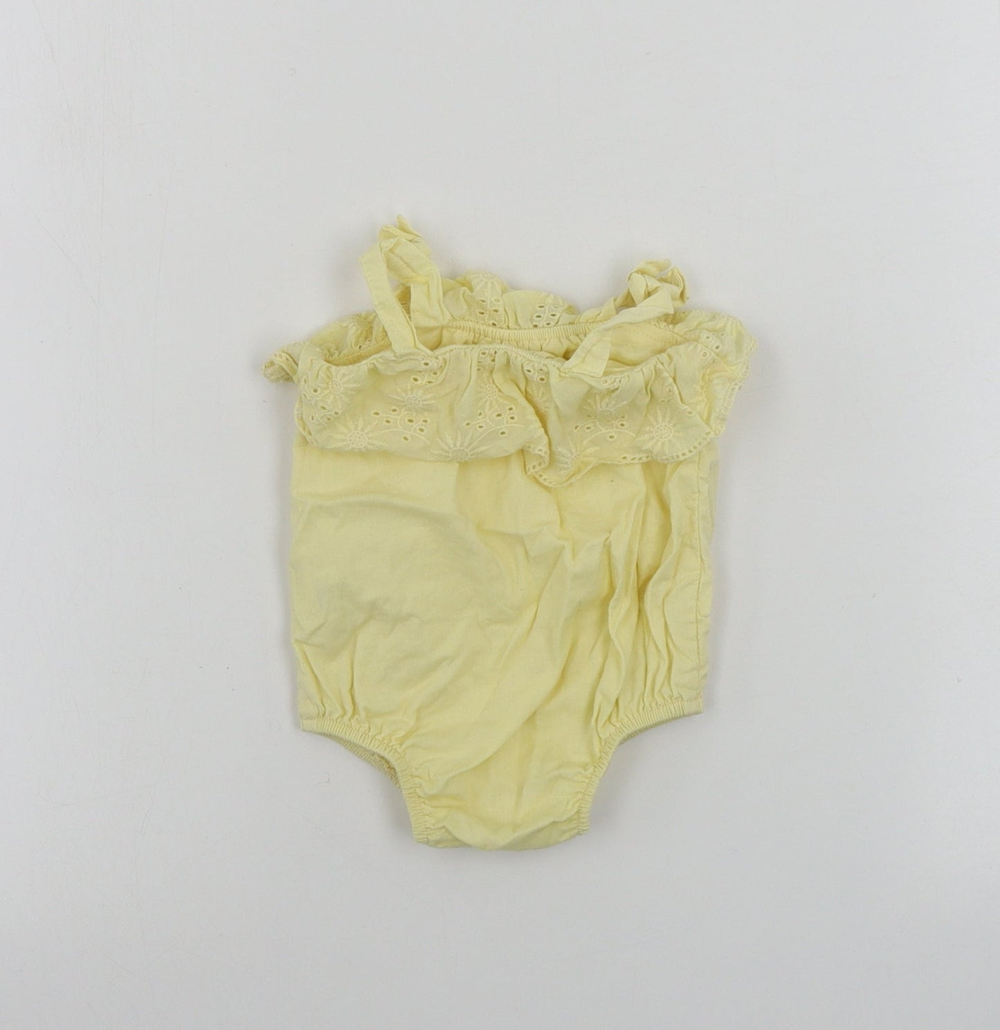Matalan  Girls Yellow   Babygrow One-Piece Size Newborn