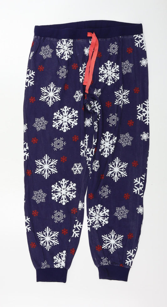 Preworn Womens Blue   Sweatpants Trousers Size L L26 in