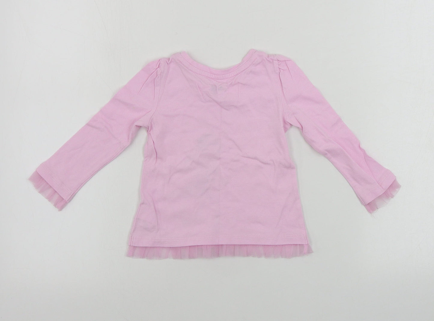 Gap  Girls Pink   Basic T-Shirt Size 18-24 Months