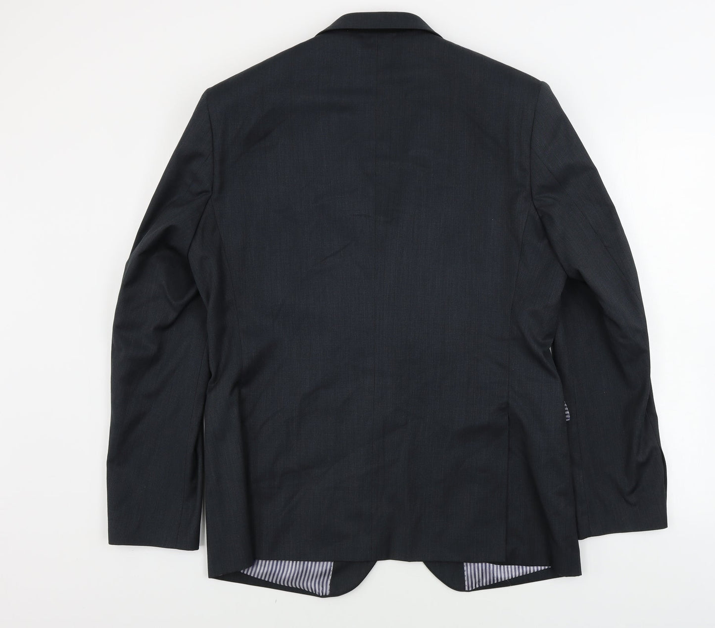 VOUET  Mens Grey Striped  Jacket Blazer Size 42