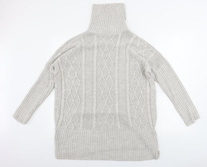 Quiz Womens Beige   Pullover Jumper Size M