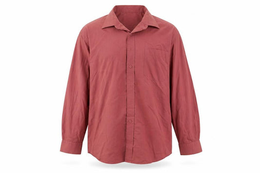 london road  Mens Red    Button-Up Size 16
