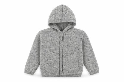 RR Boys Grey   Cardigan Hoodie Size 2 Years