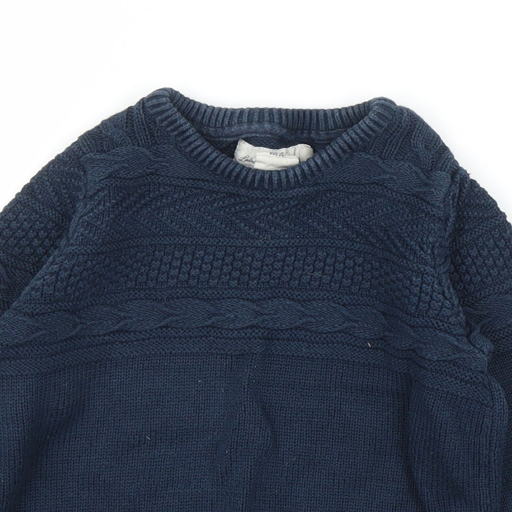 H&M Boys Blue   Pullover Jumper Size 3 Years