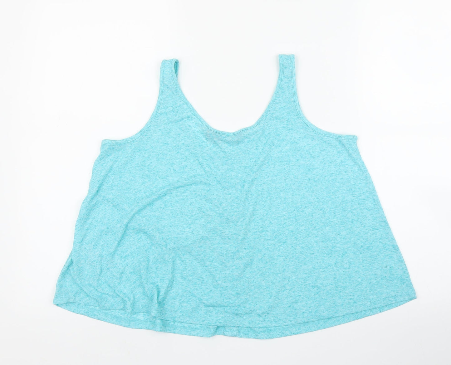 New Look Womens Blue   Cropped Tank Size 8