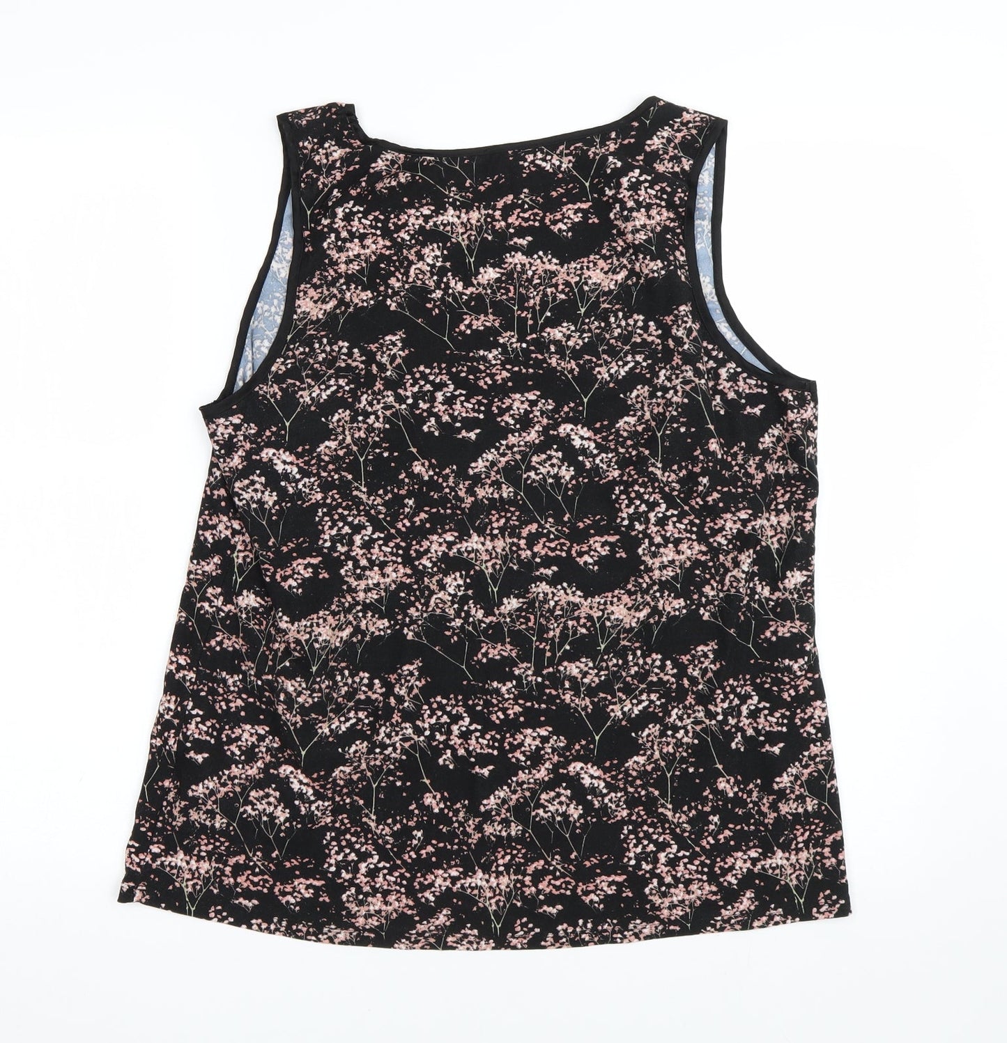 Love to lounge Womens Black Floral  Top Pyjama Top Size L
