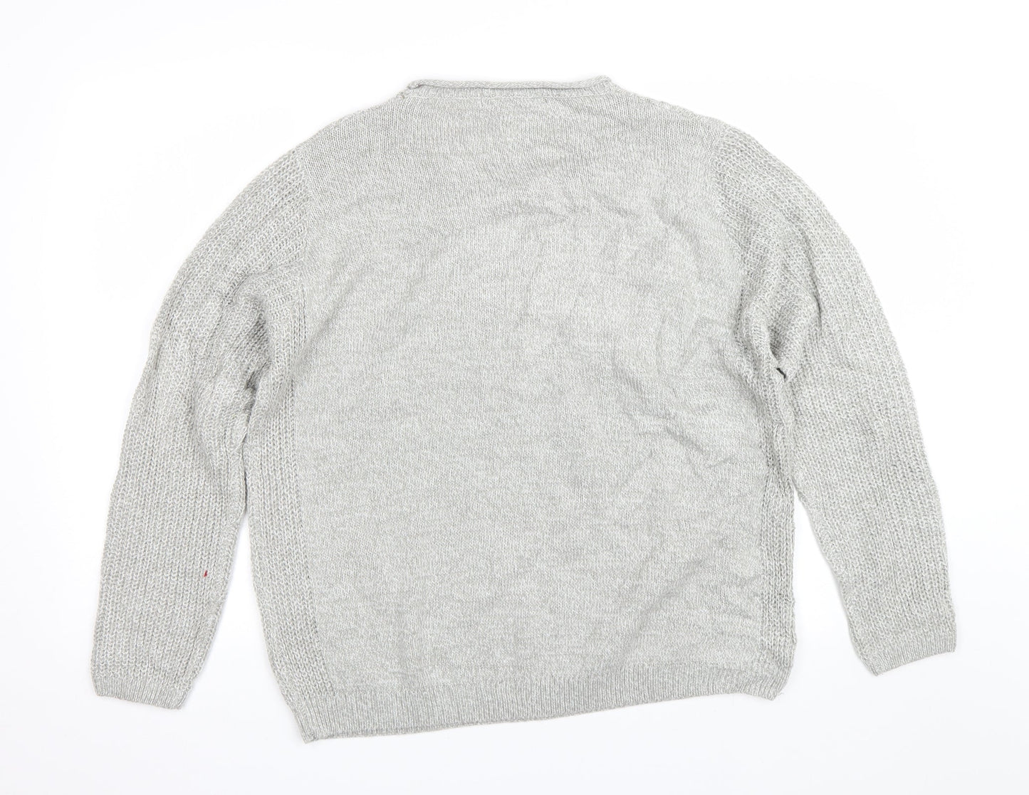 Isle Womens Grey   Pullover Jumper Size 18
