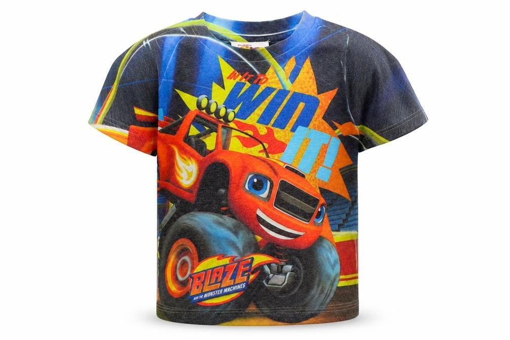 Preworn Boys Blue   Basic T-Shirt Size 12-18 Months  - Blaze