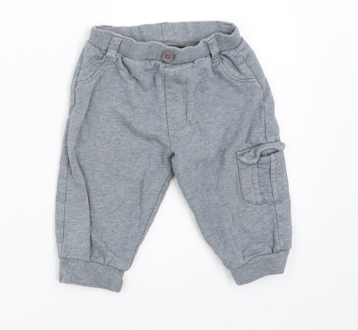 Mothercare Boys Grey   Jogger Trousers Size 6-9 Months