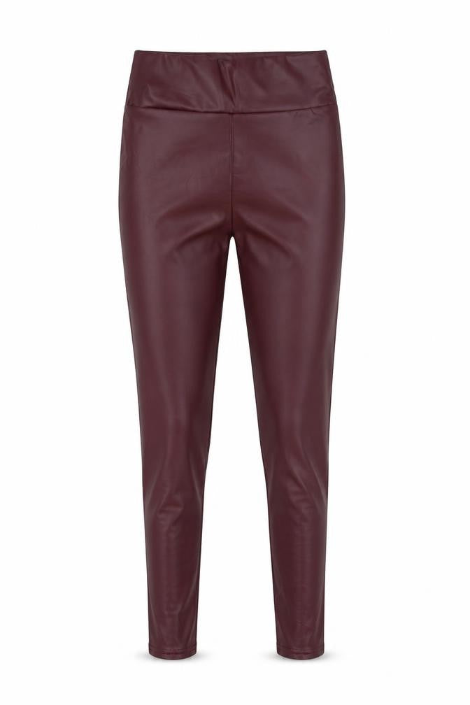 Preworn Womens Purple  Latex Trousers  Size 6 L26 in