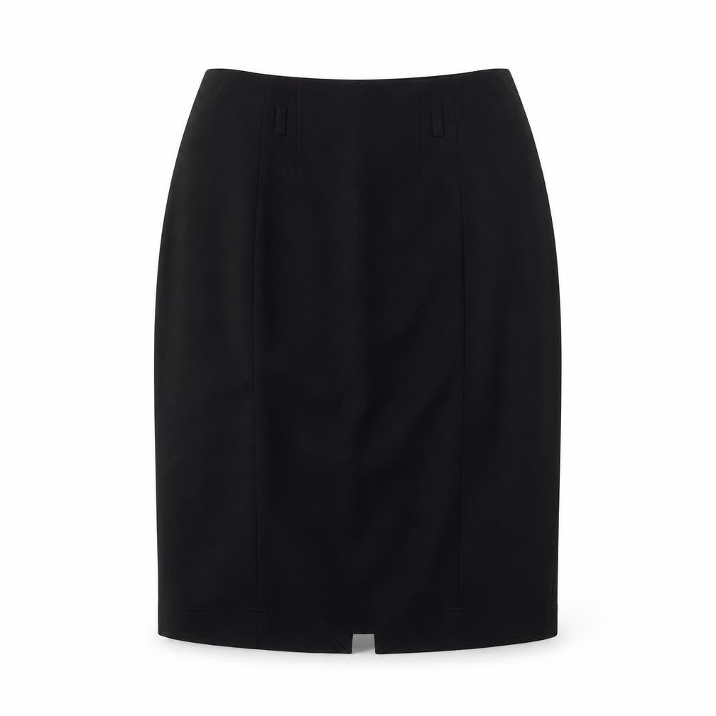Oui Womens Black   A-Line Skirt Size 10